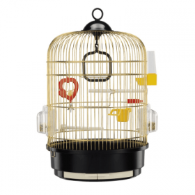 Оборудвана клетка за птици CAGE REGINA BRASS 32,5х48,5см.